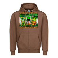 Chestnut St. Patrick's Day gnomies tumbler St. Patricks Day Zipper Hoodie - Neo Western
