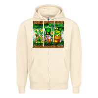 Sandshell St. Patrick's Day gnomies tumbler St. Patricks Day Zipper Hoodie - Neo Western