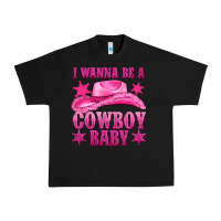 Black i wanna be a cowboy baby Urban Heavy Tee - texasbilliewilder