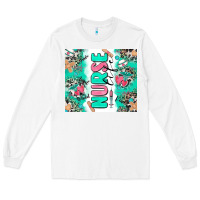 White nurse life Long Sleeve Tee - Zillion Design Studio