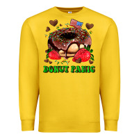 Lemon donut panic Premium Sweatshirt - AdoDesignShop