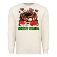 Sandshell donut panic Premium Sweatshirt - AdoDesignShop