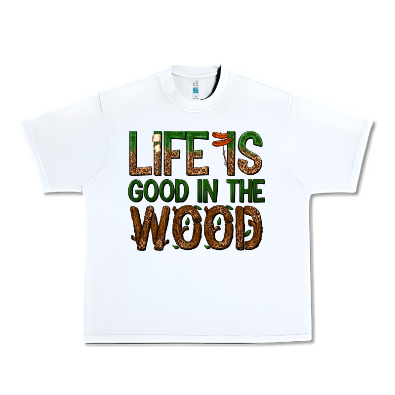 Life Is Good In The Wood Urban Heavy Tee by texasbilliewilder | Teevron