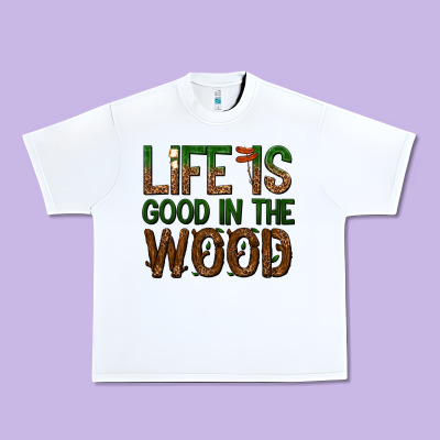 Urban Heavy Tee life is good in the wood