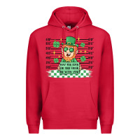Cardinal may the luck of the irish be with you Premium Hoodie - MaliasSmallBusiness