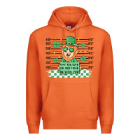 Carrot may the luck of the irish be with you Premium Hoodie - MaliasSmallBusiness