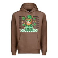 Chestnut may the luck of the irish be with you Premium Hoodie - MaliasSmallBusiness