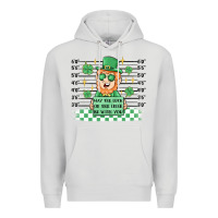 Dove Grey may the luck of the irish be with you Premium Hoodie - MaliasSmallBusiness