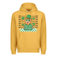 Mustard may the luck of the irish be with you Premium Hoodie - MaliasSmallBusiness