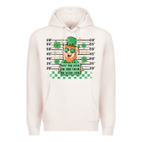 Pale Pink may the luck of the irish be with you Premium Hoodie - MaliasSmallBusiness
