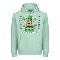 Seafoam may the luck of the irish be with you Premium Hoodie - MaliasSmallBusiness