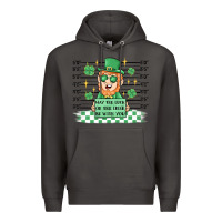 Smoke may the luck of the irish be with you Premium Hoodie - MaliasSmallBusiness