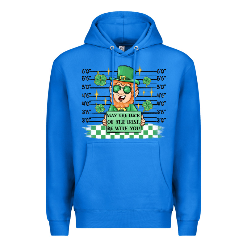 May The Luck Of The Irish Be With You Premium Hoodie by MaliasSmallBusiness | Teevron