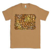 Toasted Coconut handdrawn leopard pattern yellow Classic Tee - BarkalooDesign