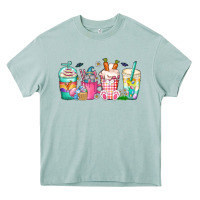 Arona easter day coffee gnome Heavy Core Tee - CowhideDigitalArt