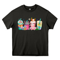 Asphalt easter day coffee gnome Heavy Core Tee - CowhideDigitalArt
