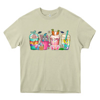 Mossy easter day coffee gnome Heavy Core Tee - CowhideDigitalArt