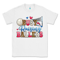 White busy raising ballers volleyball Classic Tee - Zillion Design Studio