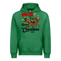 Emerald rockin around the christmas tree Urban Hoodie - MaliasSmallBusiness