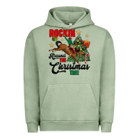 Pigment Oil Green rockin around the christmas tree Urban Hoodie - MaliasSmallBusiness