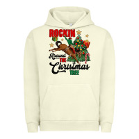 Pigment Pistachio rockin around the christmas tree Urban Hoodie - MaliasSmallBusiness