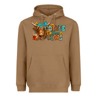 Toasted Coconut coffee then cows longhaired cow Heavyweight Hoodie - Jasminsmagicworld