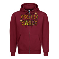 Burgundy Will Trade Brother For Candy Zipper Hoodie - CowhideDigitalArt