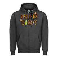 Charcoal Heather Will Trade Brother For Candy Zipper Hoodie - CowhideDigitalArt