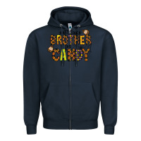 Navy Will Trade Brother For Candy Zipper Hoodie - CowhideDigitalArt