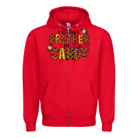 Red Will Trade Brother For Candy Zipper Hoodie - CowhideDigitalArt
