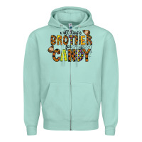 Seafoam Will Trade Brother For Candy Zipper Hoodie - CowhideDigitalArt