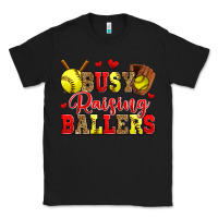 Black busy raising ballers softball Classic Tee - Zillion Design Studio