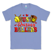Colony Blue busy raising ballers softball Classic Tee - Zillion Design Studio