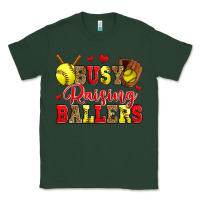 Sports Green busy raising ballers softball Classic Tee - Zillion Design Studio