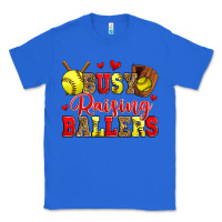 True Royal busy raising ballers softball Classic Tee - Zillion Design Studio