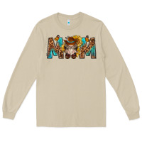 Mushroom mom with bull skull Long Sleeve Tee - texasbilliewilder