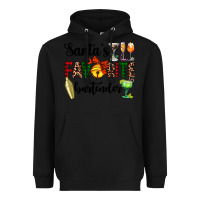Black santa's favorite bartender Heavyweight Hoodie - AdoDesignShop