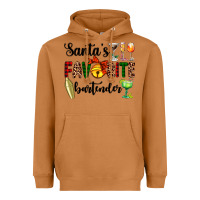 Meerkat santa's favorite bartender Heavyweight Hoodie - AdoDesignShop