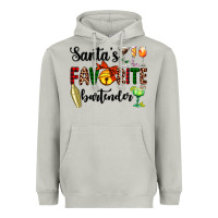 Moon Dust santa's favorite bartender Heavyweight Hoodie - AdoDesignShop