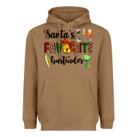 Toasted Coconut santa's favorite bartender Heavyweight Hoodie - AdoDesignShop