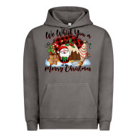Pigment Tornado We whisk you a Merry Christmas Urban Hoodie - NancyCooperArtShop