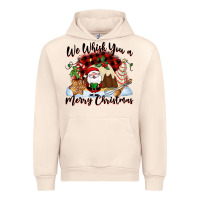Sandshell We whisk you a Merry Christmas Urban Hoodie - NancyCooperArtShop