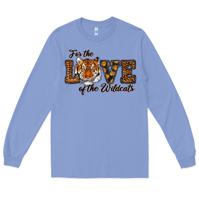 Love Of The Wildcats Long Sleeve Tee by RanaPortraitStore | Teevron