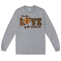 Heather Grey love of the wildcats Long Sleeve Tee - RanaPortraitStore