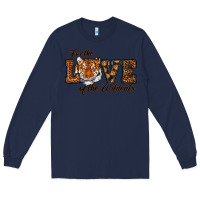 Navy love of the wildcats Long Sleeve Tee - RanaPortraitStore