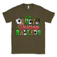 Army Green busy raising ballers soccer Classic Tee - Zillion Design Studio