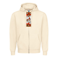 Sandshell volleyball penwraps Zipper Hoodie - HRA Design Shop