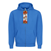 True Royal volleyball penwraps Zipper Hoodie - HRA Design Shop