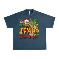Midnight Navy merry texas christmas Urban Heavy Tee - Zillion Design Studio