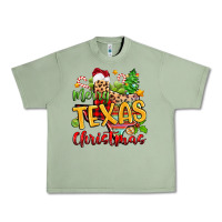 Oil Green merry texas christmas Urban Heavy Tee - Zillion Design Studio
